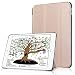 Produktbild Neues iPad 9.7 Zoll 2018 / 2017 Hülle, Smart Cover Case mit [Auto Schlaf / Wach] HBorna Ultra Dünn Superleicht Schutzhülle PU Leder Hülle Tasche Standfunktion für New Apple iPad 9.7 2018 / 2017, Roségold