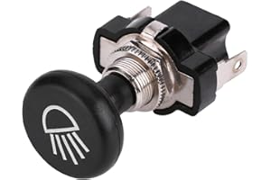 BOROCO 12V Auto faro Push Pull Interruttore Della Luce Per Carrello Da Golf EZGO Club Car Yamaha