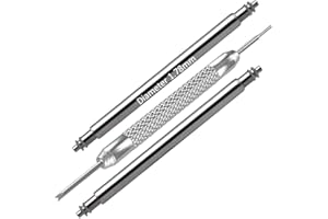 Masar 12mm a 30 mm Ø 1.78mm Premium 316L Anse Barre a Molla per Orologio - Acciaio inossidabile 2 Pcs - 1 Strumento