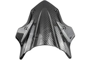 SPORTARC Parabrisas de fibra de carbono para Kawasaki Z900 2017 2018 2019