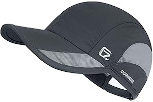GADIEMKENSD Unstructured Quick Dry Sports Cap Outdoor Sun Protective Unisex