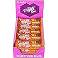 Mighty Fine - Salted Caramel Honeycomb Bars, 15 x 30 g, Light & Crisp Honeycomb Covered in Salted Caramel Belgian Chocolate