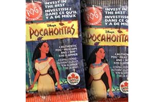 CANADA GAMES Lot de 1 Pocahonta Pogs non percés