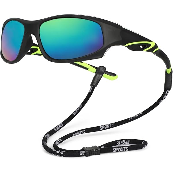 Lunettes De Soleil Enfant Polarisées - Protection UV 99% - Cadre Caoutchouc Souple 3-10 Ans - 5