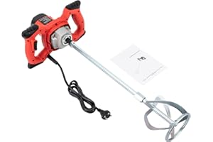 BURUIYOTEN RüHrwerk RüHrgeräT MöRtelrüHrer Handmischer Beton RüHrer Single MöRtelmischer HandrüHrwerk Geschw Profi Mischer RüHrquirl Verstellbar Betonmischer Mixer ZementrüHrer HandrüHr BetonrüHrer Hand MöRtel