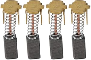 EXTRWORY Kohlebürsten Set 4-teilig für Hitach G18DSL G14DL G18DMR G18DL 999054