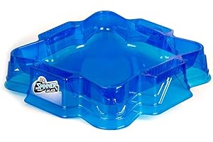SPINNER MAD 86338 BATTLE ARENA by Silverlit, Spielfeld, Zubehör für dein Battle, kompatibel mit der gesamten Spinner Mad Range, 56 x 56 x 11 cm, blau, ab 5 Jahren