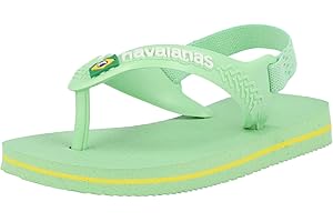 Havaianas Baby Brasil Logo II, Infradito Unisex-Bimbi 0-24