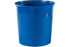 HAN cestino per la carta Re-LOOP – 6 UNITÀ, say yes to 100% recycled, capacità di 13 litri, design giovane e innovativo, stabile ed elegante, blu, 18148-914