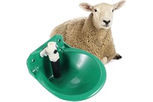 Smallterm Automatic Sheep Waterer Bowl Cow Cattle Feeder Plastic Drinking Animal Equipment Pig Water Feeding Dispenser