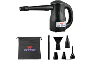 XPOWER A-2 Multi Electric Computer Duster Dryer Air Pump Air Spray Blower Vacuums (Black)
