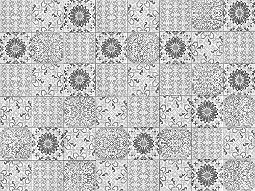 Viniliko Carpet Boho Style, Vinyl, Grey, 100 x 133 x 3 cm