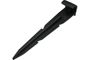 AERZETIX - Juego de 20 estacas de fijación/sujeción para manguera de riego por goteo Ø16mm - anclaje/soporte/guía al suelo - C48718