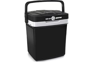 peme Essential | 23 L | Night Sky | Thermoélectrique | mode ECO | AC/DC | pour refroidir et réchauffer | Glacière avec prise 12 volts et 230 volts | Mini réfrigérateur pour voiture et camping