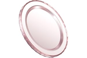 imluckies Base Magnétique Compatible avec PopSocket Grips pour MagSafe iPhone Series Coque, Base Amovible pour Kindle/Support de Téléphone, Plaque Portative Fine et Légère, Rose Mat