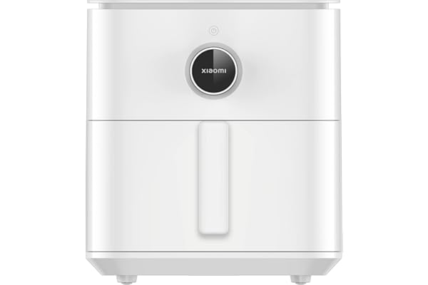 Xiaomi Smart Air Fryer 6.5L - Freidora de aire 6.5L, 1800W, +100 recetas, pantalla OLED, temperatura regulable 40°C-220°C °, 