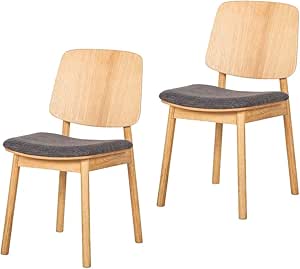 Dynamic24 2X Eiche Massivholz Esszimmer Stuhl Sessel Holz ...