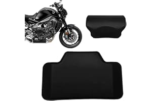 Ruwshuuk Imbottitura per Schienale passeggero, Cuscino per Bauletto per Moto | Cuscino in Spugna Antiurto per Custodia per Bagagliaio Posteriore | Imbottitura per Lo Schienale Pigro del passeggero: