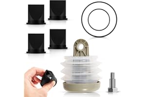 SUNLUWAY For Dometic 385230980 Pump Bellow Kit & 385310076 1-1/2'' Duckbill Valve Kit & 385310151 O-Ring Kit Replace For Dometic S, T, J, VHT, and VG series Vacuum Pump Kit