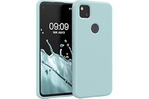 kwmobile Etui kompatybilne z Google Pixel 4a - Miękka i cienka silikonowa osłona telefonu - lodowata mięta