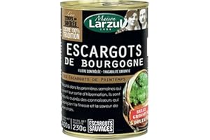 Escargots de bourgogne de printemps belle grosseur 5 dz, 400 g, Boîte