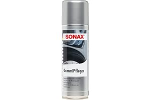 SONAX Gummivård (300 ml) rengör, vårdar och håller alla gummidelar elastiska, förhindrar fastfrysning och fastnande av gummitätningar