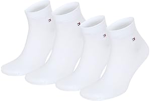 Tommy Hilfiger 4 Paar Quarter Socken Gr. 39-46 Herren Business Sneaker Socken