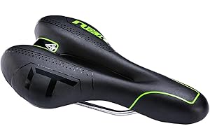 ZHIQIU Comfortable Men Wemen Bike Seat Mountain Bicycle Saddle Cushion Cycling Pad Waterproof Soft Breathable Central Relief Zone and Ergonomics Design Fit for Road Bike,Mountain Bike and Folding Bike