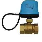 DN 15 DN20 DN25 DN 32 Motorized Valve 220V 2 Way Forging Brass Valve Sphere Actuator Motor