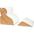 Avana Orthopedic Support Wedge Pillow Comfort System, Memory Foam, Cloud/Camel, Original