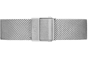 Daniel Wellington Cinturino Orologio Argentato/Acciaio Acciaio classico cod. DW00200140