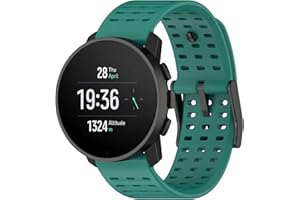 Chofit Paski kompatybilne z Suunto 9 Peak Pro / Vertical pasek, miękki silikonowy sportowy zamiennik opaski na nadgarstek do Suunto 9 Peak Pro/Vertical