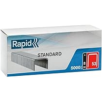 Agrafes Rapid 13/4 Mm Galvanizados Caixa De 5000 Unidades