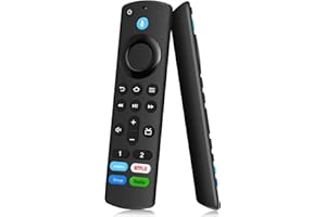 SZILBZ Voice Replacement Remote Control for Fire-TV-Stick(2nd and 3rd gen)/Lite/4K/4K Max/TV Cube and AMZ Stick Compatible with Pioneer/Hisense Smart TVs