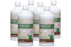 Effektive Mikroorganismen aktiv 6 Liter - EM aktiv - DIMIKRO® Bodenhilfsstoff - anwendungsfertig für Garten & Landwirtschaft, als Bodenaktivator, Kompostbeschleuniger, Pflanzenschutz - 100% vegan