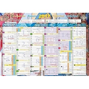 Calendrier romain liturgique et familial