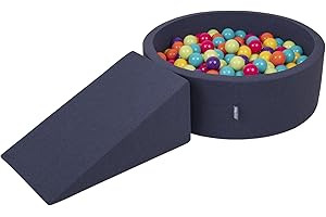 ‎KIDDYMOON KiddyMoon Spielplatz Aus Schaumstoff Mit Bällebad Und Bällen Hindernisläufen