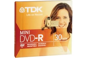 IMATION Mini DVD-R Blank, 2X 1.4 GB, 8cm