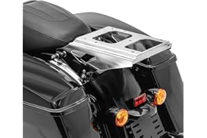 CRAFTRIDE Support Montage pour Bagages pour Harley Davidson Electra Glide Ultra Classic 09-13 Chrome