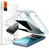 Spigen Galaxy S25 Ultra ile Uyumlu Kolay Kurulum Cam Ekran Koruyucu GLAS.tR EZ Fit Privacy (2 Adet) Hayalet - AGL09335 (Spige