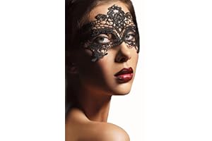 Lady of Luck Maskerade Maske Sexy Spitze Augenmaske Venezianische Spitze Mask Karneval Maskentanzabend Party