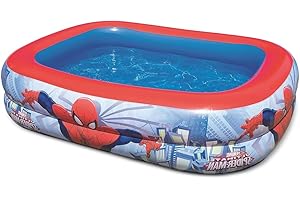 SECENART Secen LONDON Thickened Swimming Pool ‎201 x 150 x 51 cm Family Rectangle Deep Inflatables Large Paddling Pool for Gardens,Large Outdoor Pool for Adults Kids