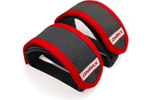 ONIPAX 1 Pair Bike Pedal Strap Toe Clips Straps Tape