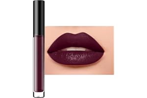 MRINB Encre à Lèvres Liquide Mate, Waterproof No Transfert Rouge à lèvres, Rouge a Levre Mat Longue Tenue, Haut pigmenté Rouge a Levre Mat, Résistant à la Transpiration Maquillage Pour les lèvres