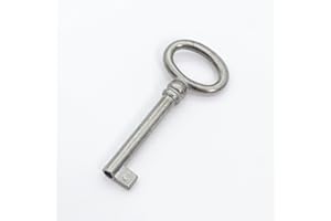 VICENTINI ARREDA CHIAVE UNIVERSALE PER MOBILI IN ARGENTO ANTICATO PASSO PASSO 46MM