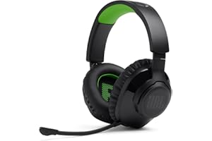 JBL Quantum 360X Cuffie Gaming Over Ear Wireless Bluetooth per Xbox, Cancellazione Attiva del Rumore, Microfono a Braccio Rimovibile, Audio 3D, Compatibili con PC, Mac e altre Console, Bianco