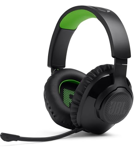 JBL Quantum 360 Wireless Over-Ear Gaming Headphones with 2.4GHz/Bluetooth Dual Wireless Connection, 22U Battery Life, Multiplatform Compatible, Detachable Microphone with Mute Capability, in Cyan JBL Quantum 360 Wireless Over-Ear Gaming Headphones with 2.4GHz/Bluetooth Dual Wireless Connection, 22U Battery Life, Multiplatform Compatible, Detachable Microphone with Mute Capability, in Cyan