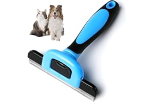 Nobleza - Szczotka dla psa z krótkim lub długim włosem, Szczotka dla Kota z martwym włosem, Usuwa martwy włos, Szczotka do pielęgnacji zwierząt z długim włosem