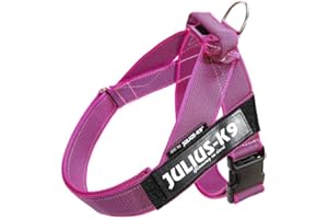 Julius-K9 Arnés De Correa, Rosado-Gris, M / 0
