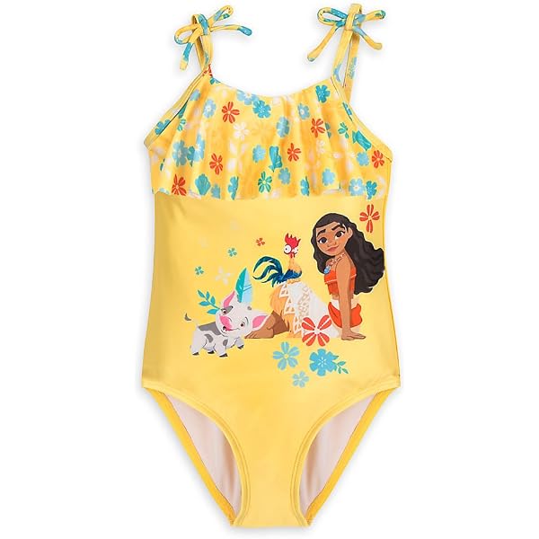 Maillot De Bain 1 Pièce Fille - Design Asymétrique Et Coloré - Pour Piscine Et Plage